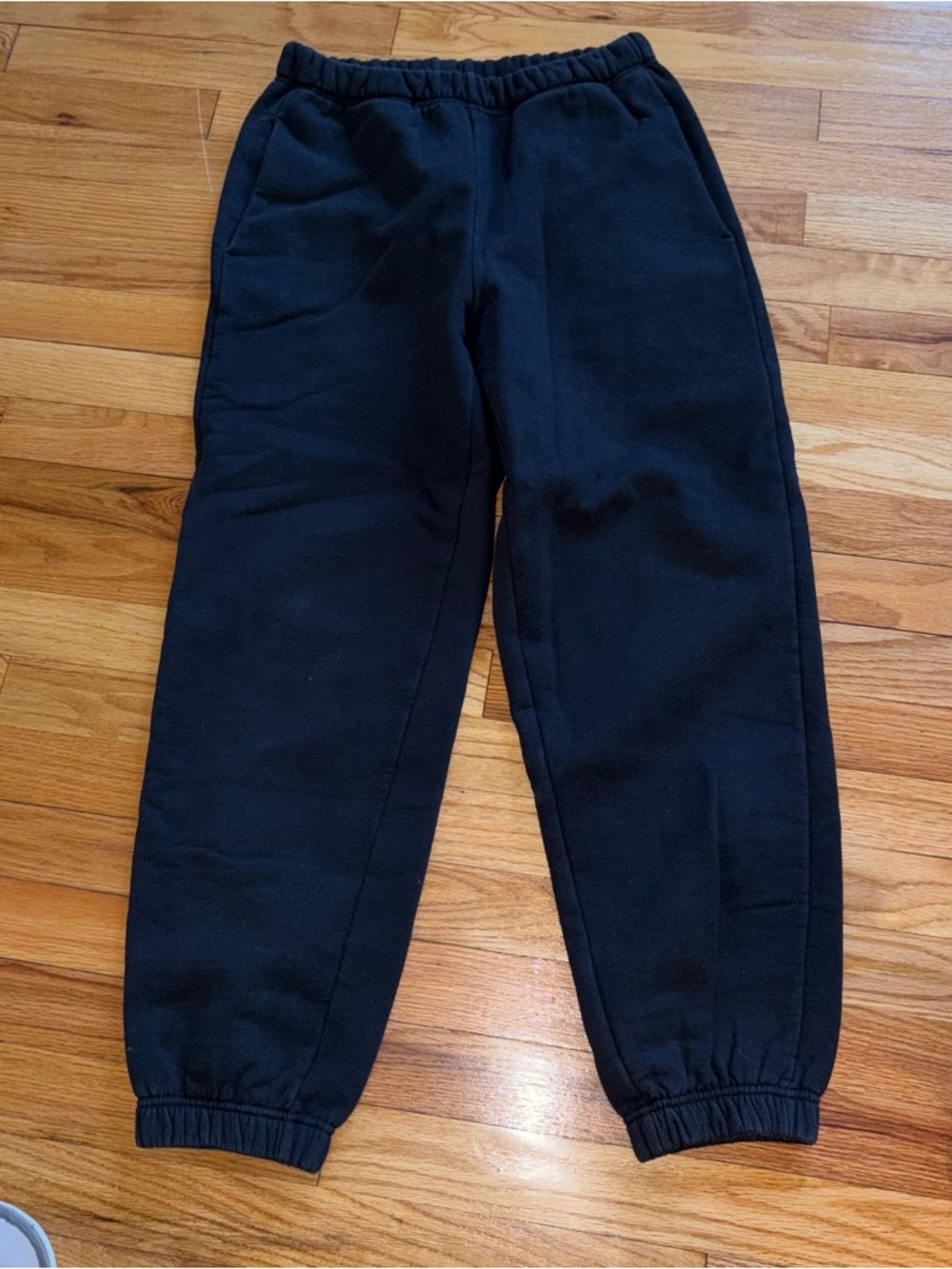 ARITZIA Wilfred Black Fleece Joggers